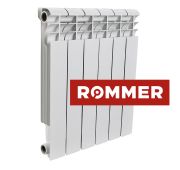 Радиатор алюминиевый 500/80 Rommer Profi 6 секц.