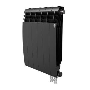 Радиатор биметаллический Royal Thermo Biliner V - Noir Sable 350/87 - 10 секций