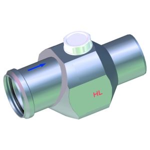 HL4/7 Обратный клапан DN 75,  горизонтальная и вертикальная установка