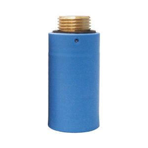 HL42B.MS Водопроводная пробка-заглушка синего цвета, 1/2” Н (латунь)