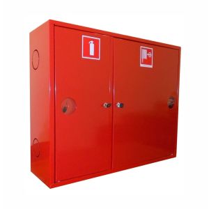 Шкаф пожарный навесной закрытый красный Ш-ПК-О-002НЗК (ПК-315НЗК).